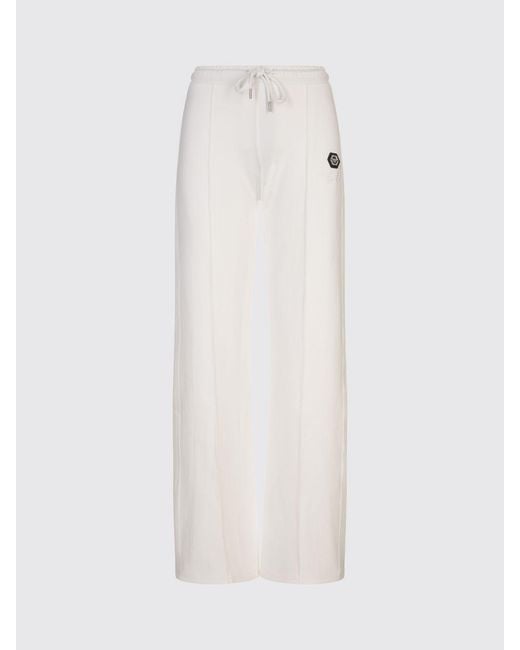 Philipp Plein White Trousers