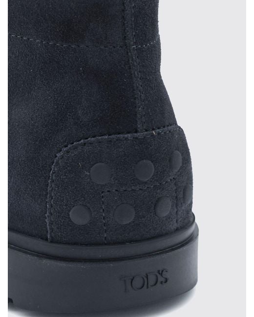 Tod's Blue Boot for men