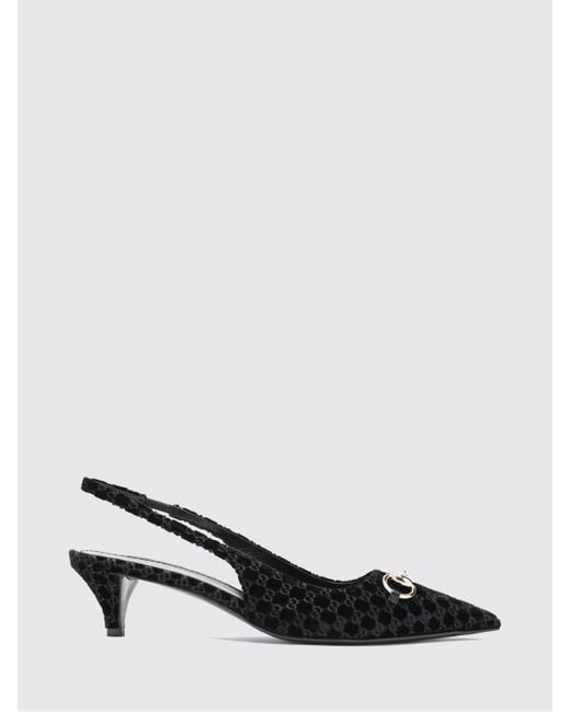 Gucci Black Flat Sandal