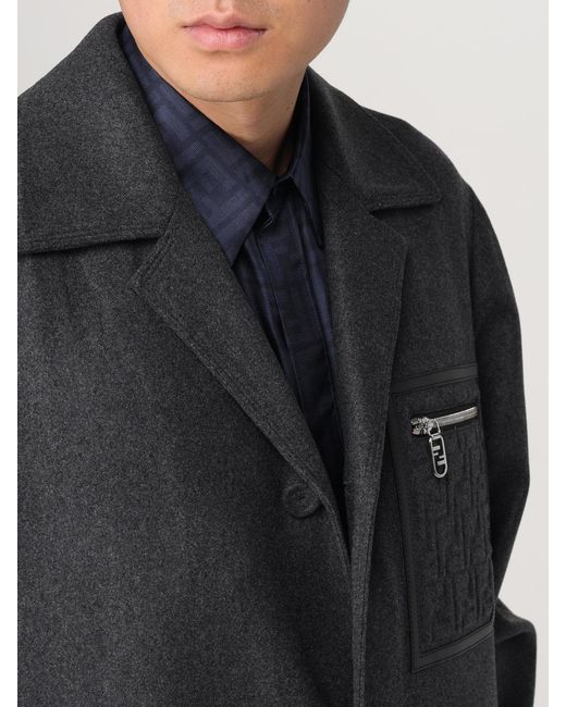 Fendi Black Coat for men