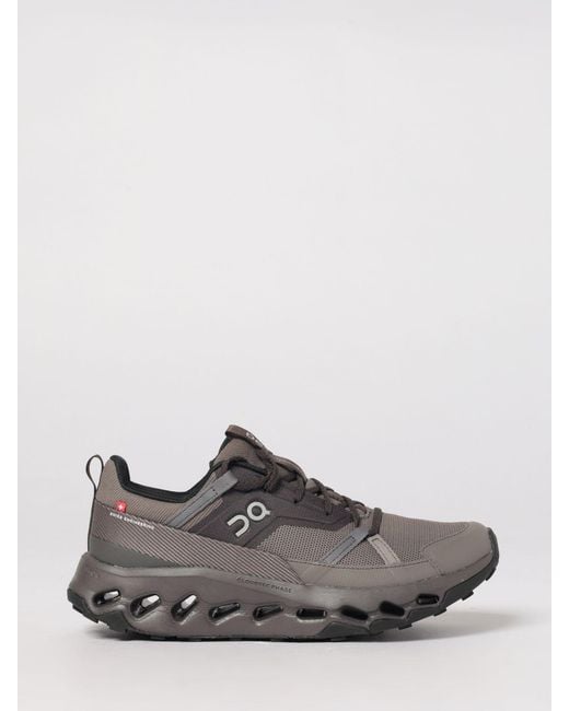On Shoes Gray Cloudhorizon Mesh Sneakers On for men