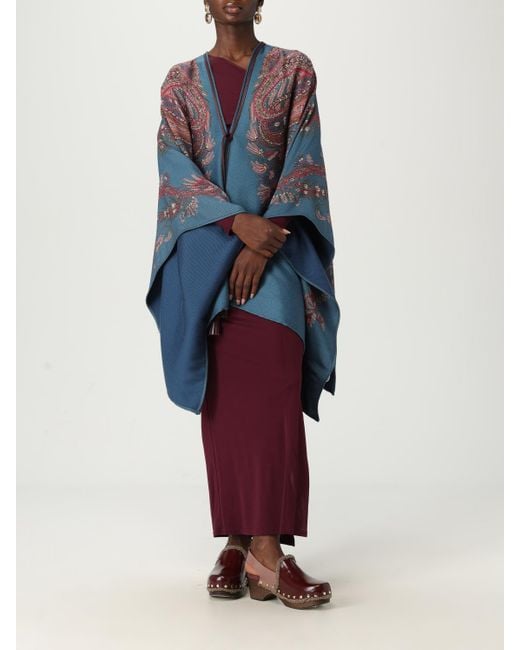 Capa Mujer Etro de color Blue