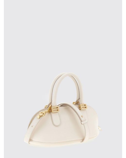 Balenciaga Natural Bowling Bolero Handbag