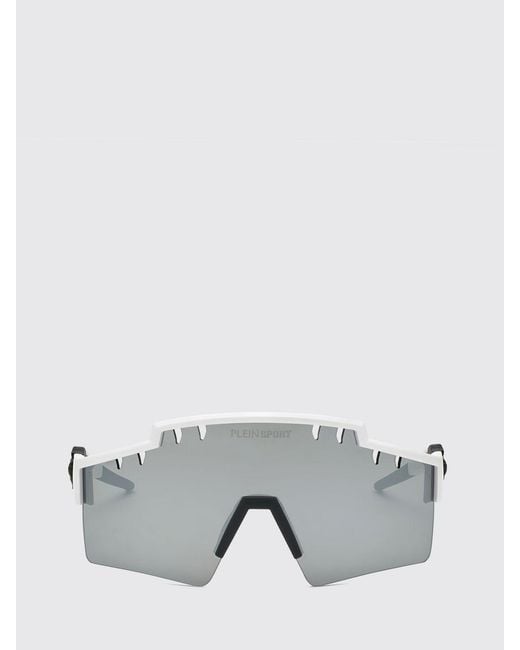 Philipp Plein Gray Acetate Sunglasses for men