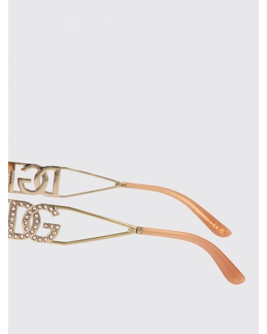Dolce & Gabbana Pink Dolce &Amp Gabbana 0Dg4446B Acetate And Metal Sunglasses