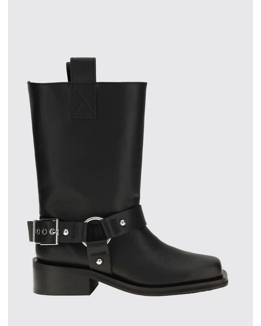 Ganni Black Biker Boot