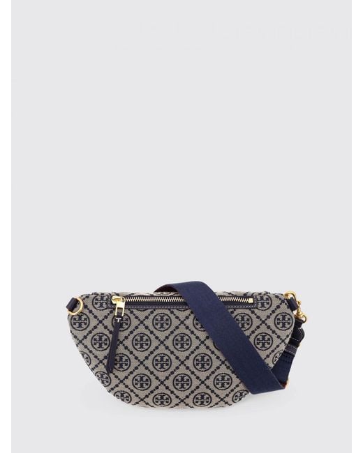 Tory Burch Gray T Monogram Belt Bag