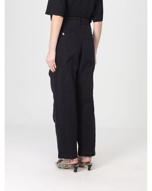 Isabel Marant Black Étoile Opalyna Cotton Pants