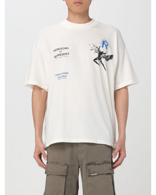 Represent T-shirt in White für Herren