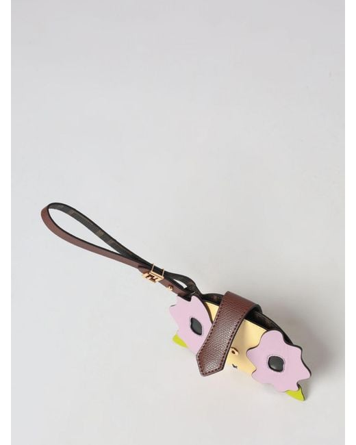 Fendi Pink Best Friends Forever Leather Credit Card Holder