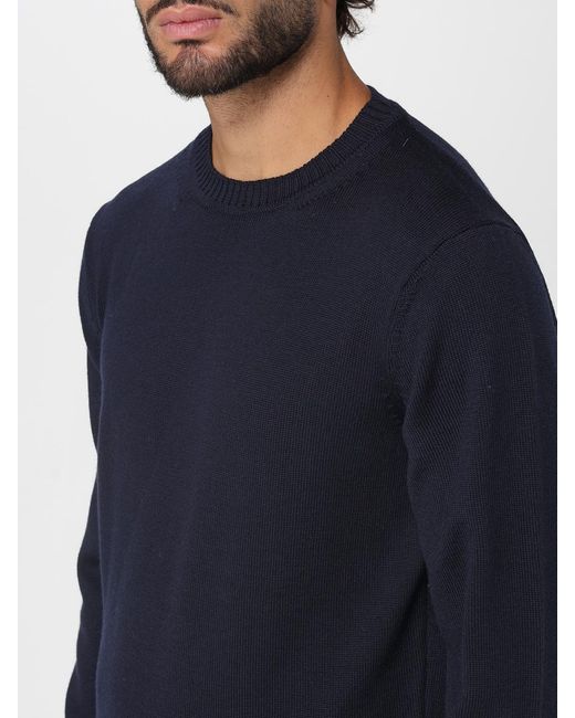 Emporio Armani Blue Sweaters for men