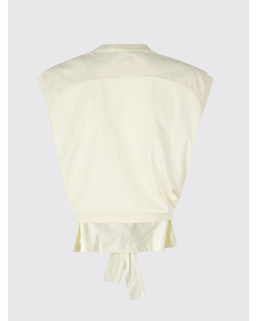 Tela Natural Cotton T-Shirts With Belt