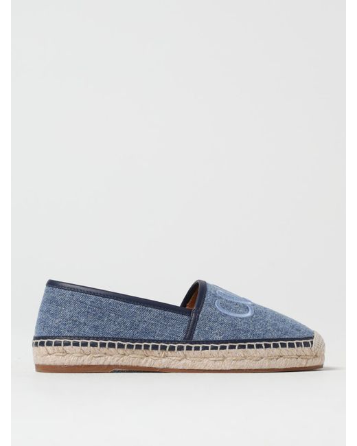 Espadrilles Isla Brodees Chloé en coloris Blue