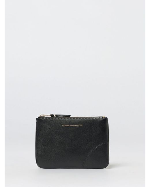 Comme des Garçons White Leather Coin Purse for men