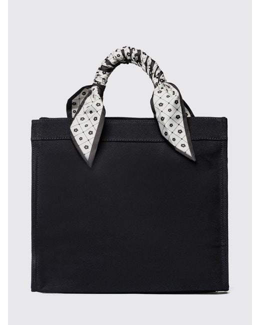 Secret Pon-pon Black Shoulder Bag