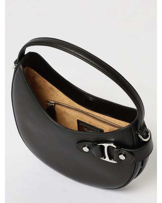 Ralph Lauren Black Tasha Small Leather Bag