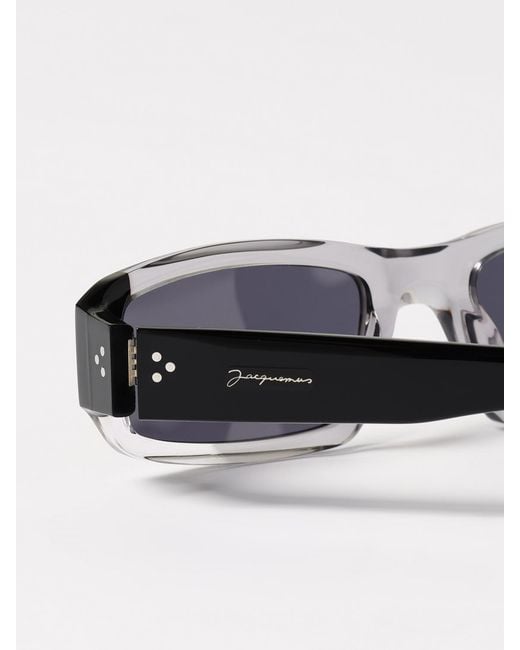 Jacquemus Black Acetate Sunglasses