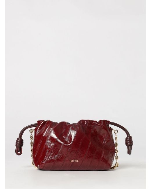 Loewe Red Tote Bag