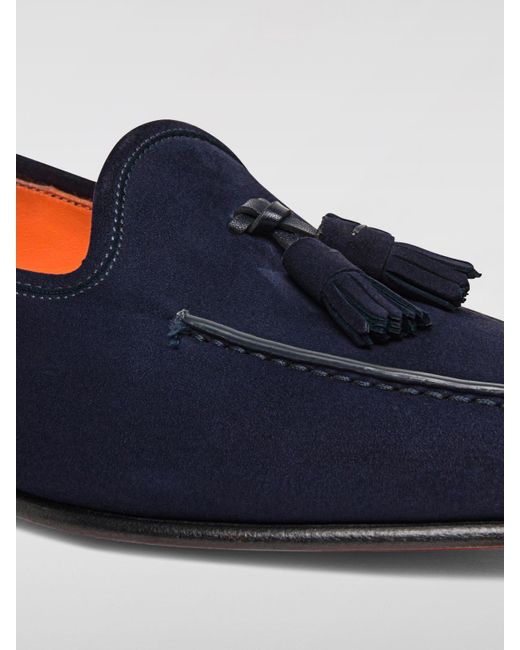 Santoni Mokassins Herren in Blue für Herren