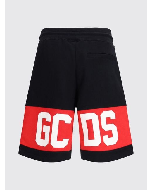 Gcds Red Jogging Shorts for men