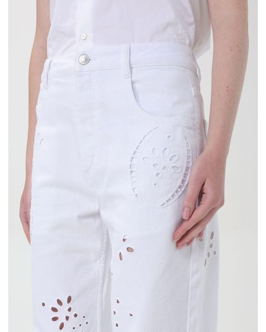 Pantalón Isabel Marant de color White
