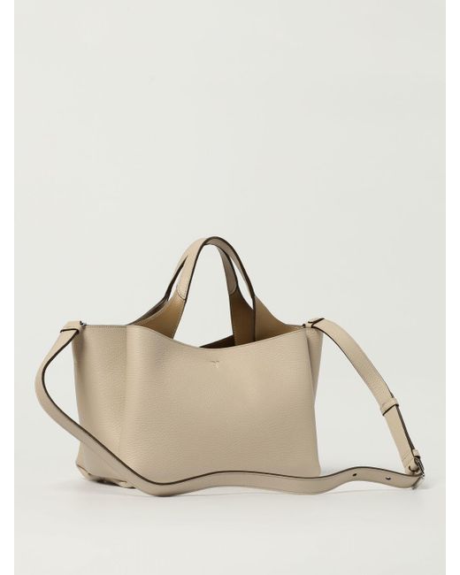 Tod's Natural Schultertasche Damen