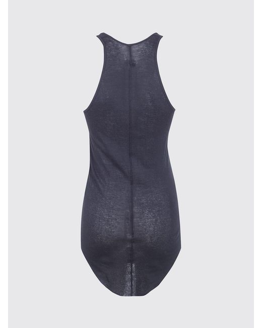 Rick Owens Blue Cotton Top