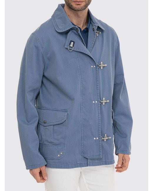 Fay Blue Classic Cotton Jacket for men