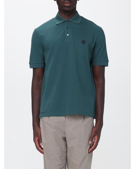 Herno Blue Polo Shirt for men