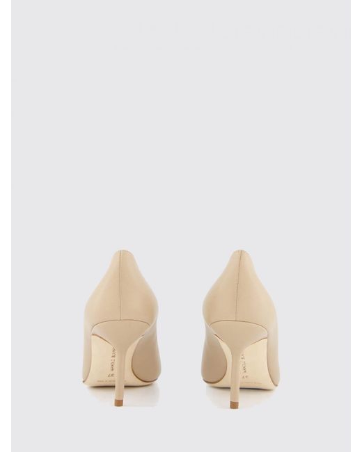 Manolo Blahnik Natural High Heel Shoes