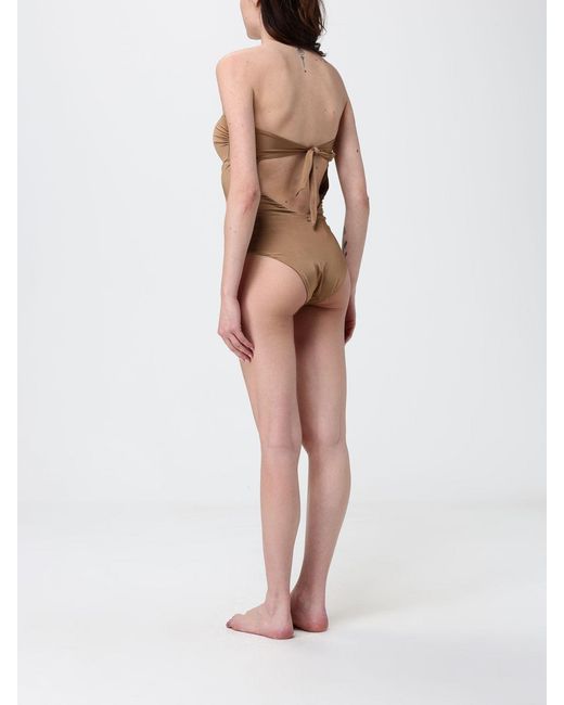 Max Mara Natural Stretch Nylon One-Piece Swimsuit