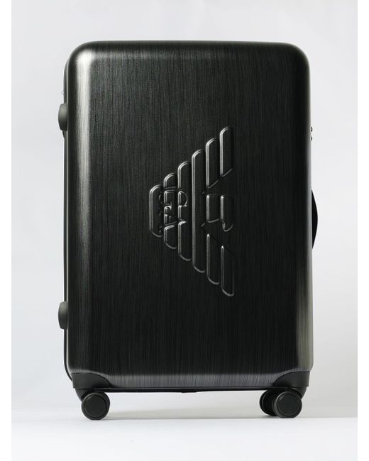 Emporio Armani Black Travel Bag for men