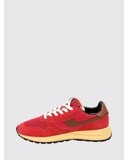 Autry Red Reelwind Low-Top Trainers