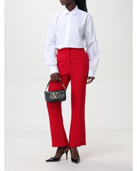 Valentino Red Pants