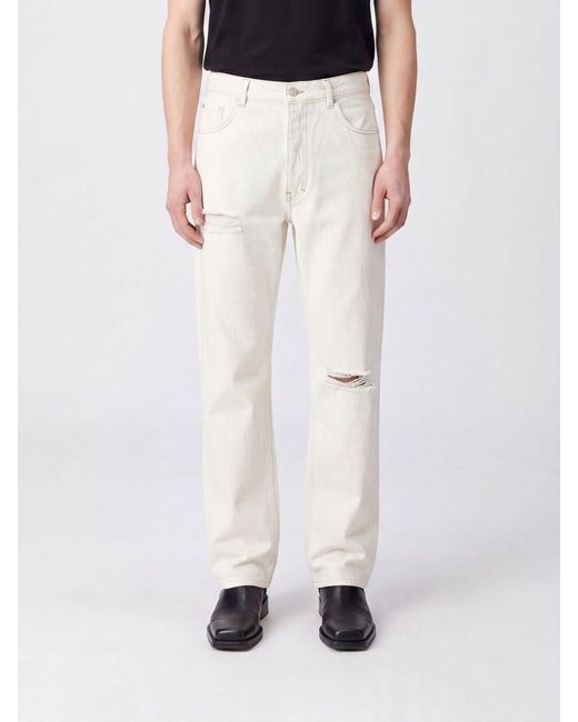 Represent White Jeans for men