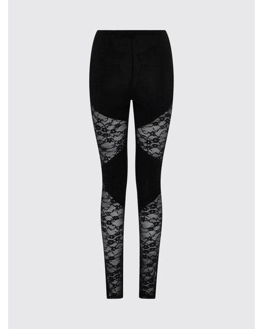 Nina Ricci Black Lace Leggings