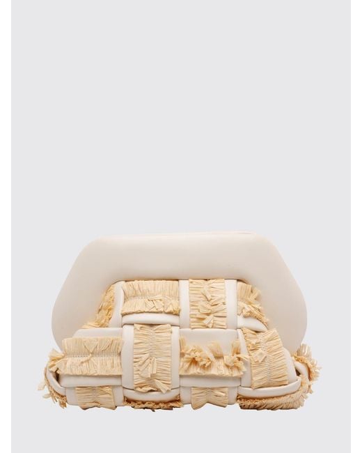 THEMOIRÈ Natural Themoir&Egrave Bios Intreccio Vegan Leather Clutch
