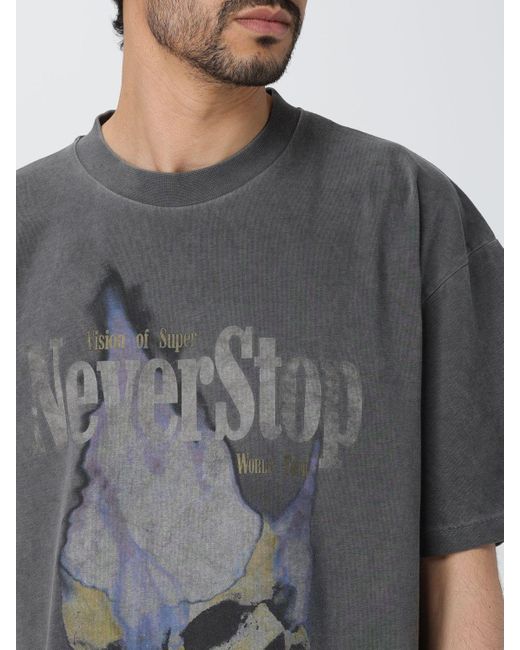 Camiseta Vision Of Super de hombre de color Gray
