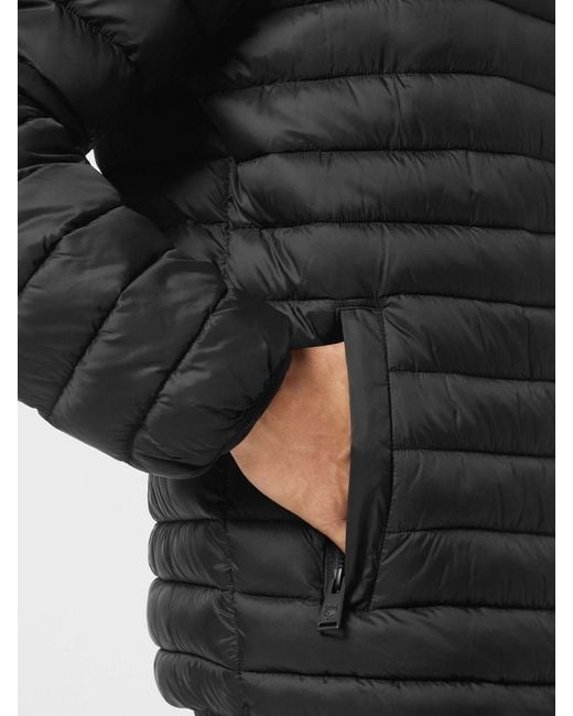 Philipp Plein Black Nylon Down Jacket With Hood for men