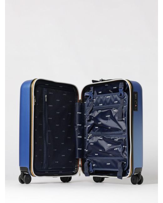 Trolley Eudoxie di K-Way in Blue da Uomo