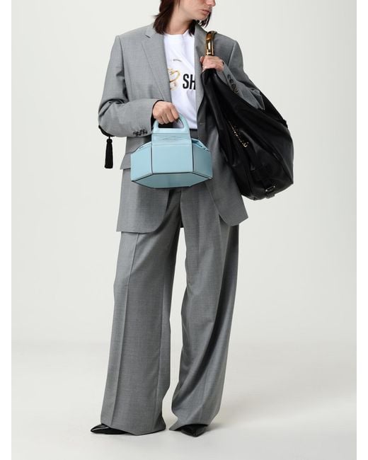 Moschino Couture Gray Trousers