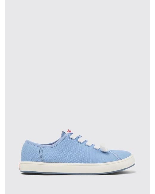 Camper Blue Recycled Cotton Peu Rambla Ii Sneakers