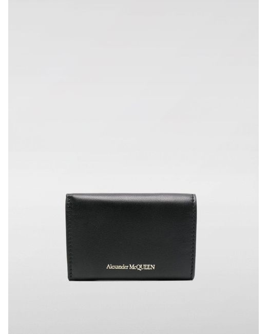 Alexander McQueen Black Wallet
