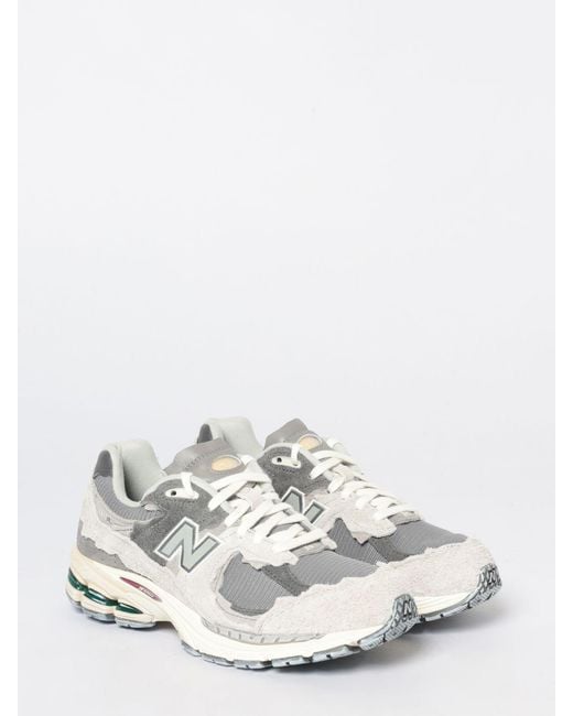 New Balance White 2002R Protection Pack Sneakers for men