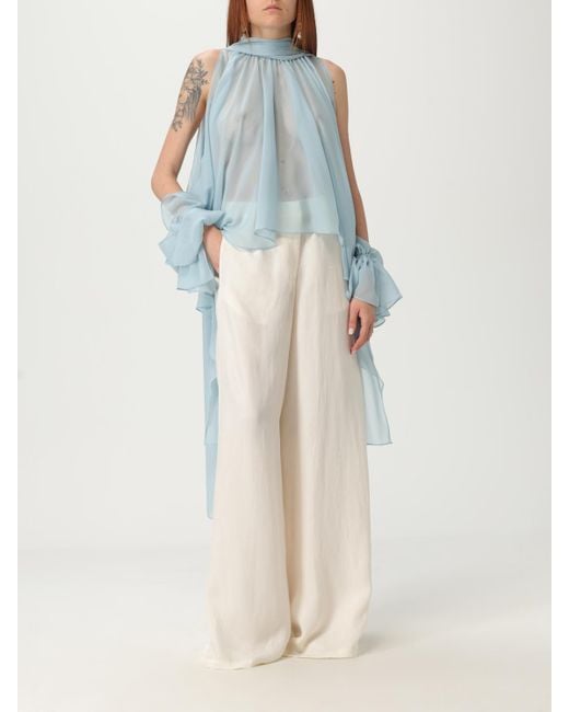Blumarine White Trousers