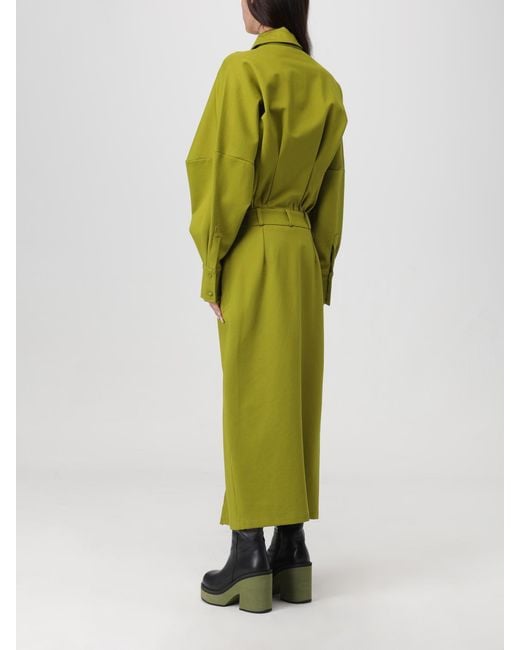 WEILI ZHENG Green Dress