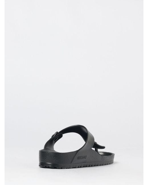 Birkenstock White Gizeh Eva Rubber Thong Sandals With Adjustable Strap for men
