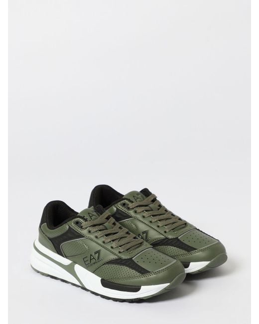 EA7 Green Sneakers for men