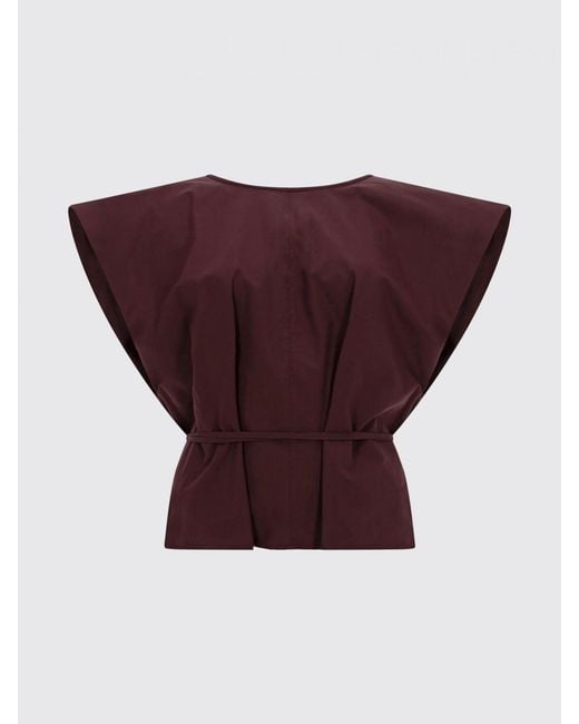 Alysi Red Cotton Top
