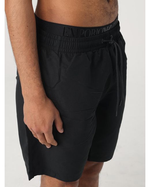 Emporio Armani Bademode Herren in Black für Herren